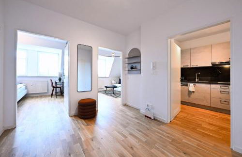 Rosengarten Apartments Fürth, Moderne Serviced Apartments in Citylage, ganze Ferienwohnung 50 m2, nahe Nürnberg, Metro, Sauna, Frühstück & Parkplatz - Foto 43