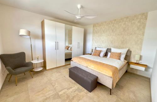 luxuriöse Villa Möwengeflüster - 220qm große Ferienwohnung für bis zu 8 Gästen mit Sauna direkt am Goitzschesee - Foto 27