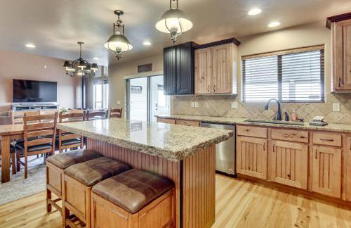 Private Beach Access! Luxe 7BR Bear Lake Cabin - Foto 9