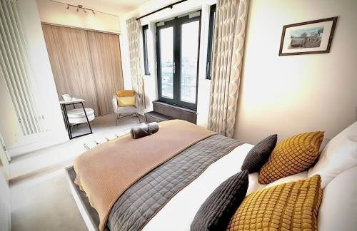 Margate Penthouse Private Balconies Sea Glimpses Gated Parking Air-Con The Penthouse Margate - Foto 9