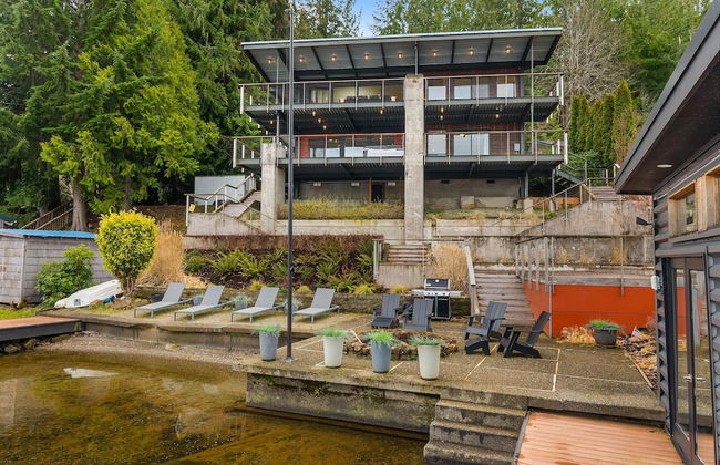 Lakefront Luxury Stunning Views Dock Hot Tub - Foto 74