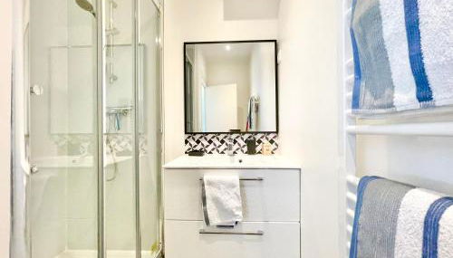 Le Turquoise I Grand T2 lumineux I Proche Gare - Foto 4, towels, Shower