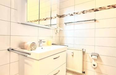 Duhnerherz Bestlage im Zentrum,am Strand Duhnen, Balkon mit Meerblick,Wlan Parkplatz und Fahrradabstellraum Bettwäsche und Handtücher inkl - Foto 14