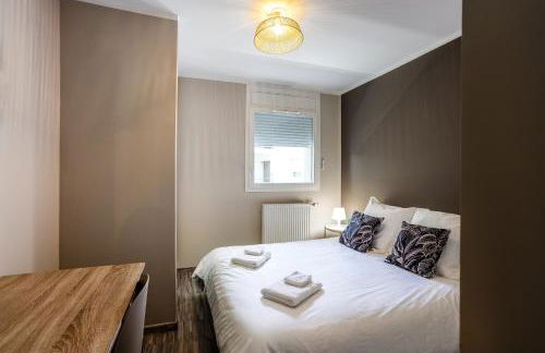 2 bright bedrooms, terrace & parking, near Geneva - Foto 4