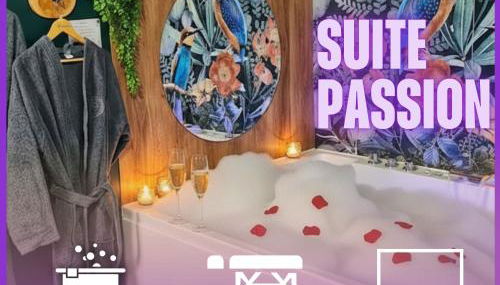 Suite Passion - Jacuzzi privé - Table massage - Foto 2