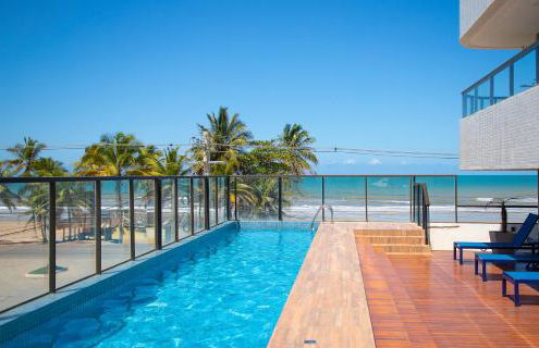 Na Beira da Praia - Conforto e vista privilegiada do 10º andar! - Foto 1