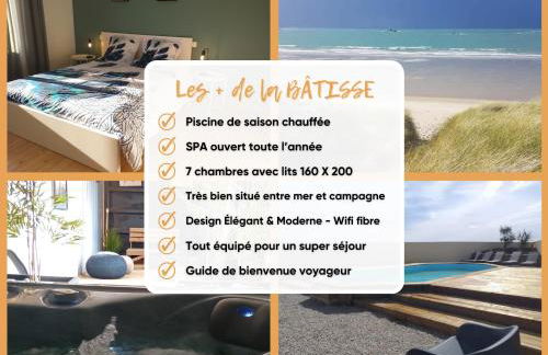 La Bâtisse du Dolmen Clara, Spa et piscine - Foto 44