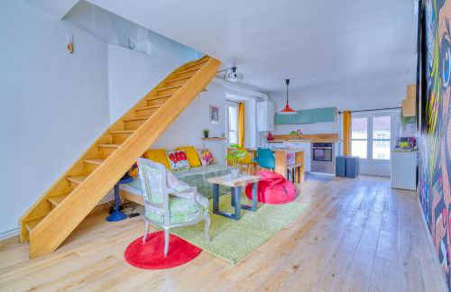 Confort et Nature, Duplex Idéal à Jouy-en-Josas, Parking gratuit, 25 mn orly, 10 mn Versailles - Foto 16