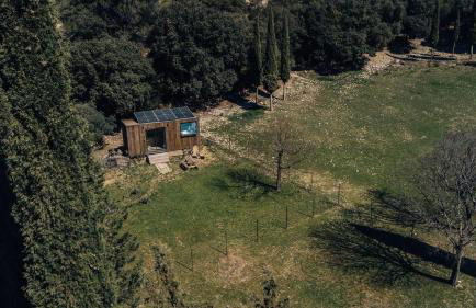Parcel Tiny House Barroux, entouré par les lamas près du Mont Ventoux - Foto 1