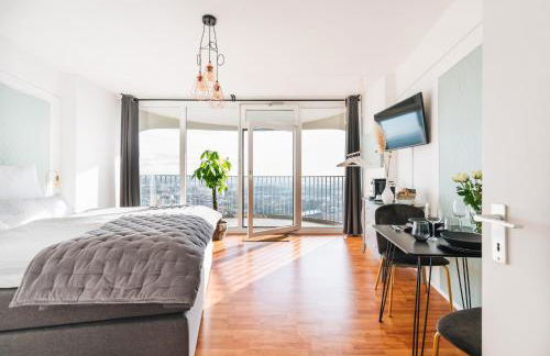 GREAT CITY VIEW I 26 FLOOR I NETFLIX and BOXSPRINGBED - Foto 11