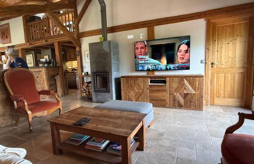 La grange d'en haut, appartement avec terrasse et jardin - Foto 17