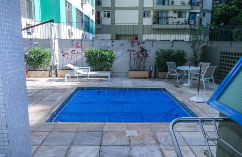 Flat no Humaitá com Piscina e Academia - Foto 66