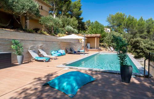 Independent Panoramic Studio with Pool - Le Tholonet - Foto 10