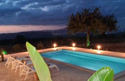 Stone villa Halepa panoramic view, private pool,big garden & quiet - Foto 46