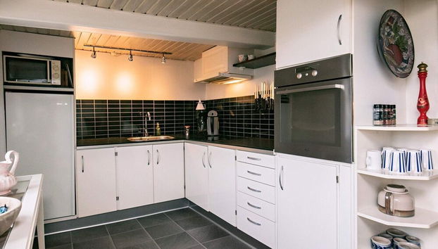4 Person Holiday Home in Tranekaer - Foto 4, Cocina privada