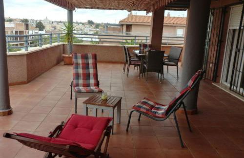 ÁTICO TERRAZA 65m. Playa, piscina, A/C, Wifi - Foto 37