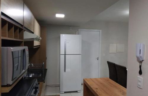 Apto Vista Atlântico com 2 quartos com Ar Cond Wi-Fi TV SMART e Área de lazer - Foto 38