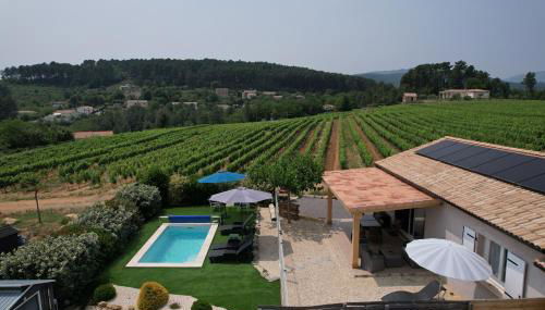 En Ardèche, maison de vacances L'Odalys climatisée avec sa piscine privée et chauffée - Foto 2, Garden view