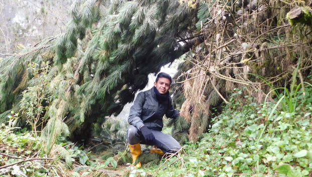 Disfrutando de los paisajes de Quero