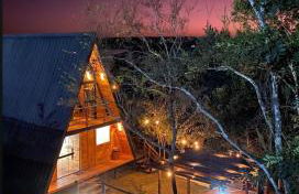 Chalé Recanto - ofurô, banheira, vista, cachoeira e lago em Alexânia - Foto 12