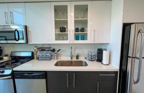 Downtown Los Angeles Skyline balcony view Modern Penthouse - Foto 13