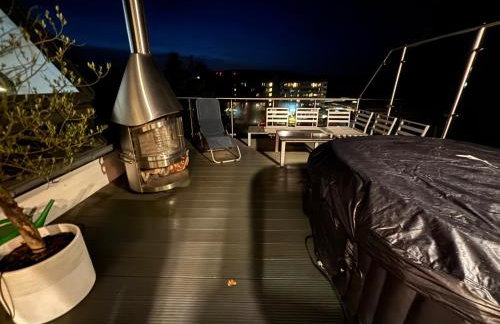 Vollklimatisierte Maisonette Wohnung -Whirlpool, Dachterrasse, Weitblick, Fahrstuhl, Kliniknähe - Foto 5