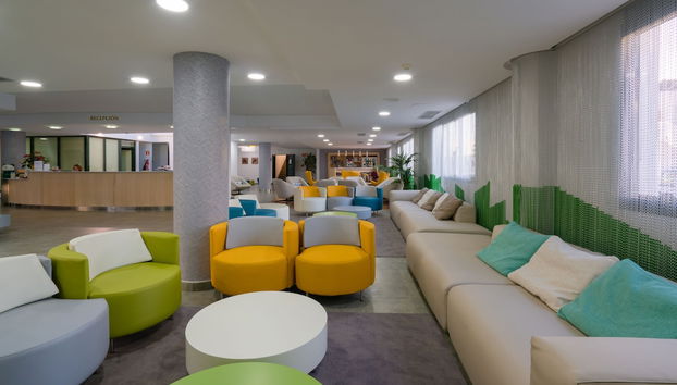 Zona de estar del vestíbulo