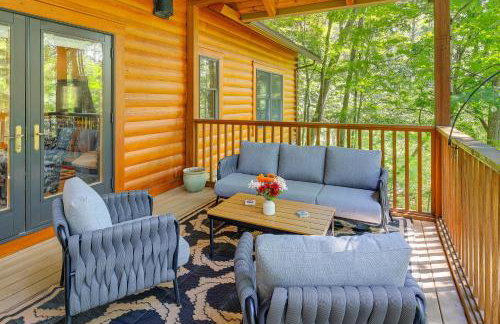 Luxe Mountain Escape with Hot Tub and Gym Near Boone! - Foto 34