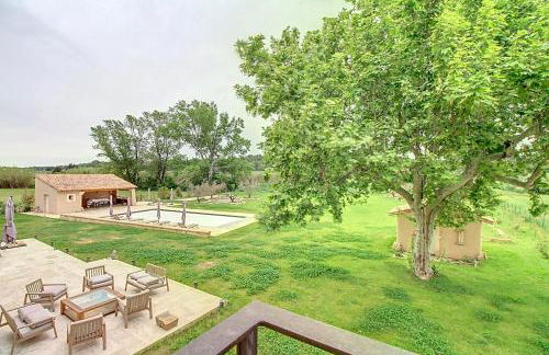 Superbe Mas Provençal rénové avec piscine, billard et climatisation à Paradou - Foto 25