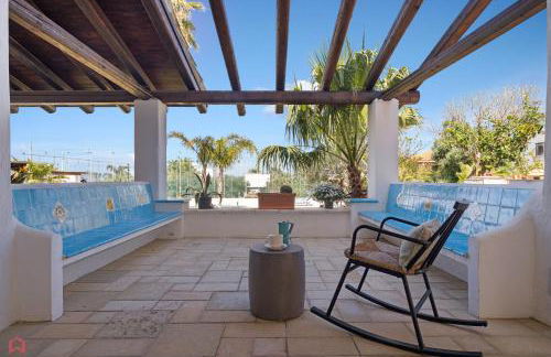 Villa a 300 Mt. dal Mare (Magaggiari) con campo da tennis - Foto 53