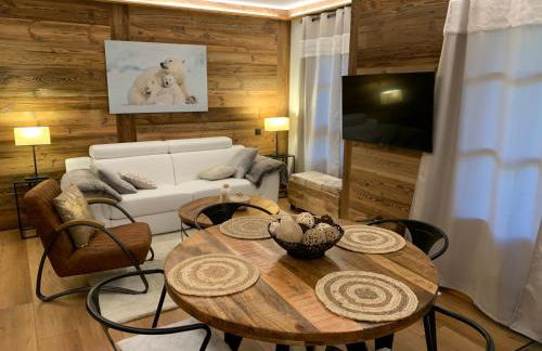 Appartement Luxe Prince des Cimes Arc 1950 Piscine intérieure et extérieure - Photo 1