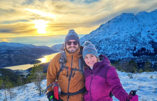 Schneeschuhwandern in Bergen - Öffentliche Tour - Foto 8