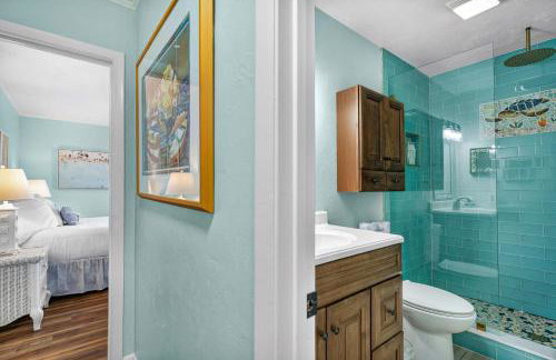 Dog-friendly with Gulf view pool balcony deck fireplace central AC & W&D - Foto 22