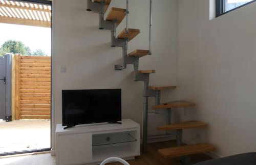 Les Amarres, maison bois avec terrasse proche mer - Foto 13