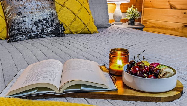 A-bluff & Beyond 2 Bedroom Cabin by RedAwning - Foto 4, Habitación