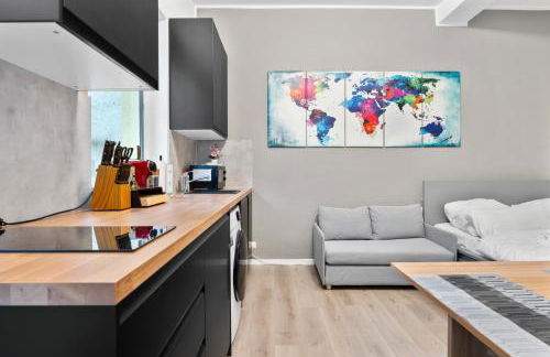 Komfortables Studio in Köln-Ehrenfeld, Küche, Vollausstattung, Netflix, 1 Min zur U-Bahn, 10 Min zum Neumarkt - Foto 15