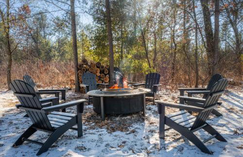 Timber Haven - Cozy A-frame Hot Tub Fireplace - Foto 4