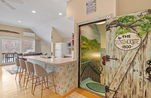 RiverNest - 1700 feet of Private Frontage on the Pemi River - 25 Acres, Sleeps 16, Close to Golf, Skiing, Hiking - Foto 16