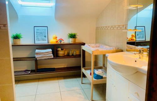 L Écurie Gîte 1ch 3couchages 1séj 1 convertible - Photo 12