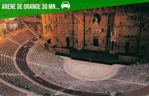 Bagnol Cosy- 4 personnes - 30 minutes Avignon - Foto 12