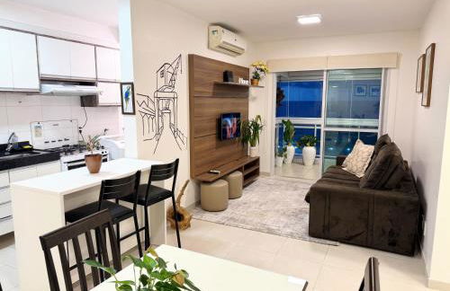 Apto estiloso com vista para baía - Foto 4