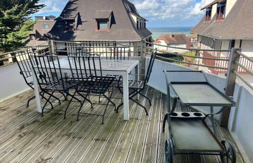 Maison vue mer proche Deauville et plage - Foto 13