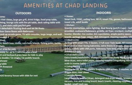 Relax,Fish,Grill,Chill! Pup,Kid Friendly Riverfront Paradise! Amenities,Gameroom - Foto 3