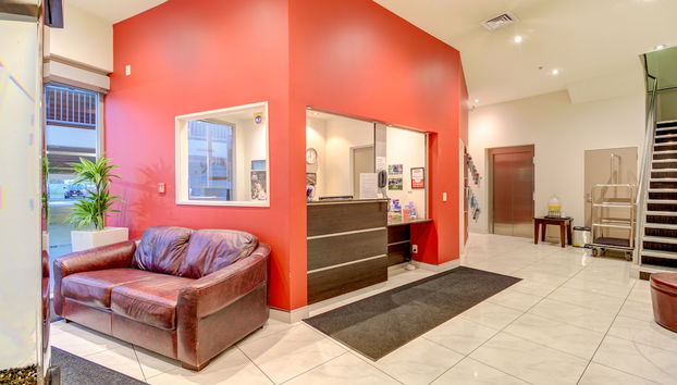 Zona de estar del vestíbulo