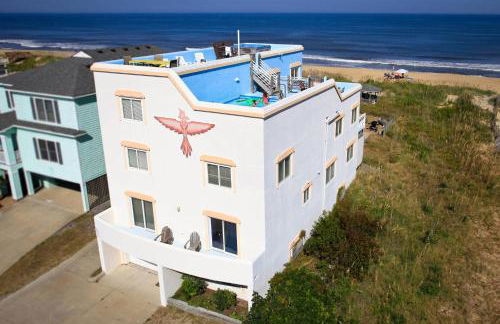 The Thunderbird - Nags Head MP 16, Oceanfront, Indoor Pool, Rooftop Pool, Hot Tub, Gazebo, Pets OK - Foto 1