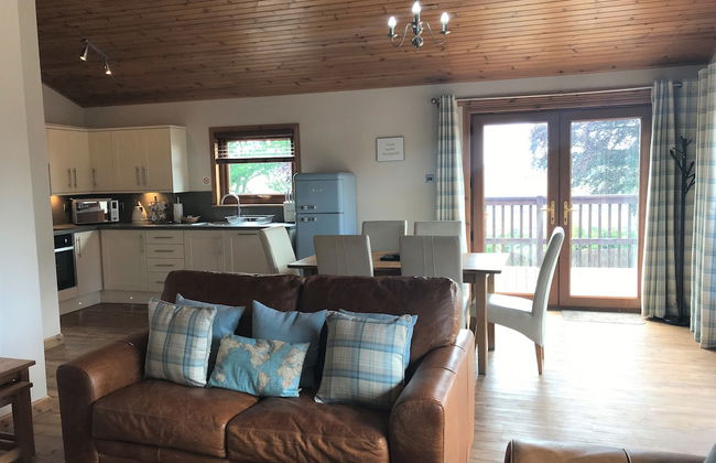Douglas Fir Lodge With Hot Tub Near Cupar, Fife - Foto 15