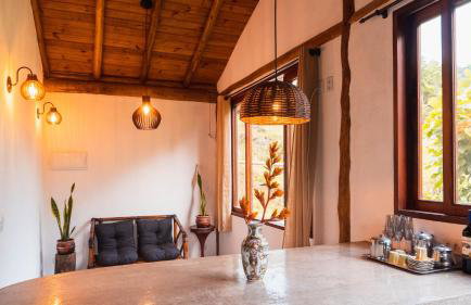 Ecocasa azul - Chalé na mata - Foto 25