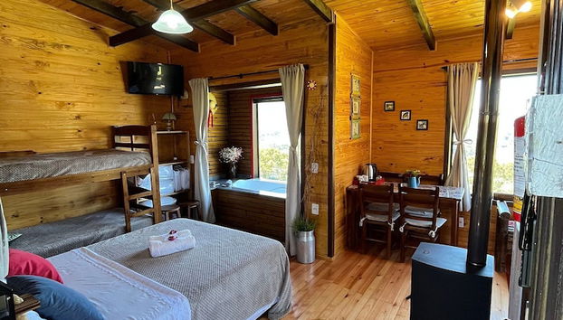 Chalés Solar da Montanha Urubici - Foto 5, Habitación