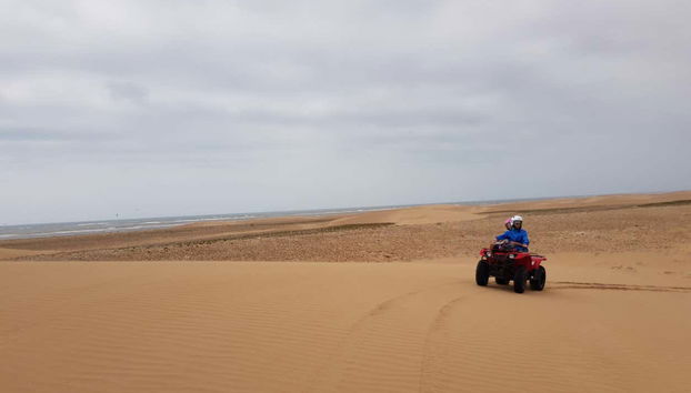 Atravessando as dunas