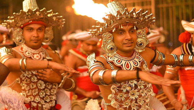 Spectacle de musique et de danse à Kandy